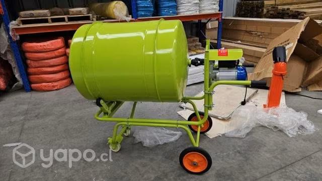 Betonera de Cemento Electrica 200 Litros 800watts