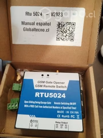 Módulo GSM RTU 5024 4G para abrir portones