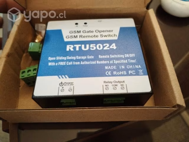 Módulo GSM RTU 5024 4G para abrir portones