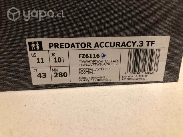 Zapatillas ADIDAS PREDATOR para pasto sintetico