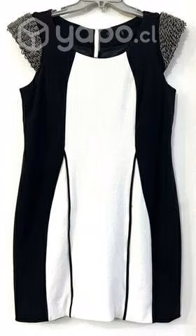 Vestido Entallado Elástico Marca Fbo Italy Talla L
