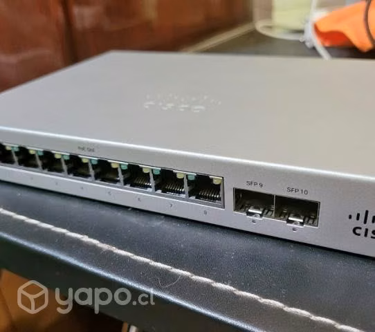 Cisco Meraki Cloud Managed MS120-8lp - Imagen 4