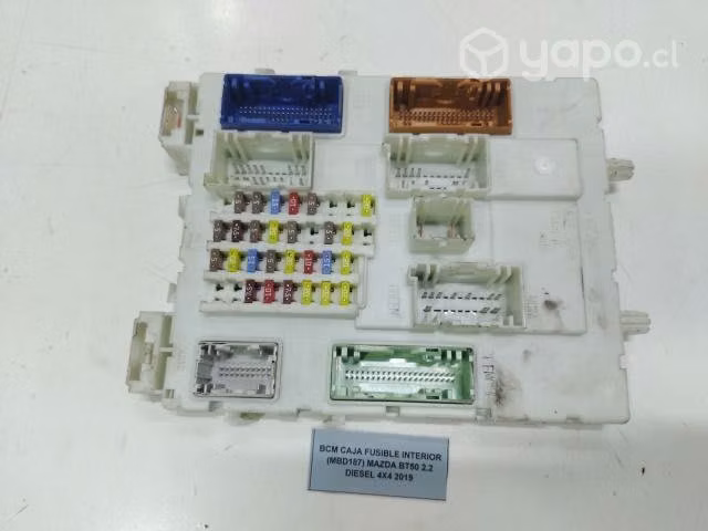 BCM Caja Fusible Int (MBD187) Mazda BT50 2.2 2019