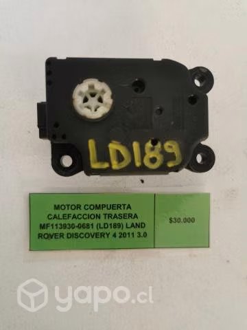Motor Compuerta Calefac tras (LD189) Land Rover