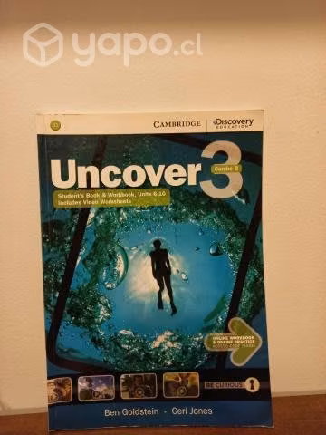 Libro inglés Uncover 3 combo B