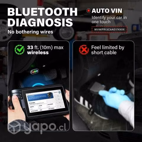SCANNER Automotriz Phoenix BT800