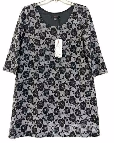 Vestido Elástico Marca Yes Miss Talla L Negro