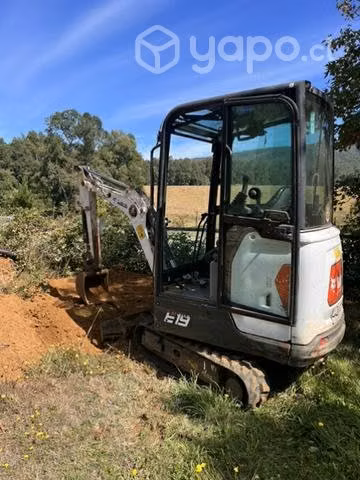 Mini excavadora arriendo