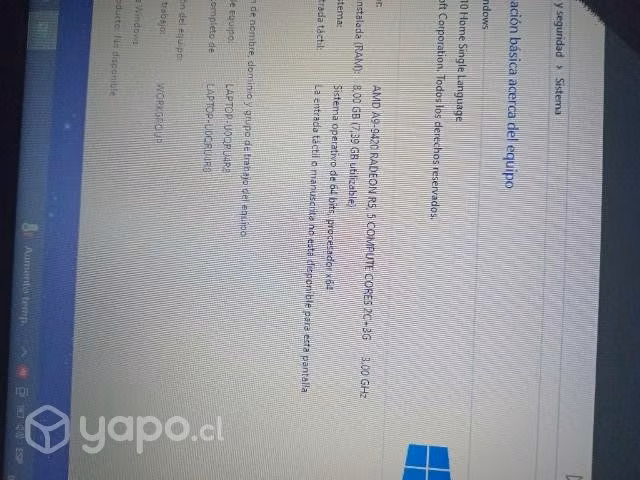 Notebook Lenovo 360 Ideapad