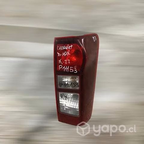 Foco trasero rh Chevrolet Dmax 2015 2022