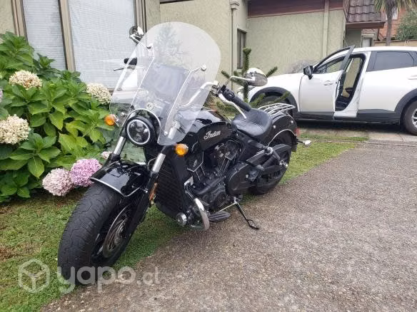 Indian Scout c/nueva. Muchos accesorios originales