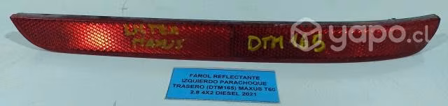 Farol Reflectante Izq Parachoq Tras (DTM165) Maxus