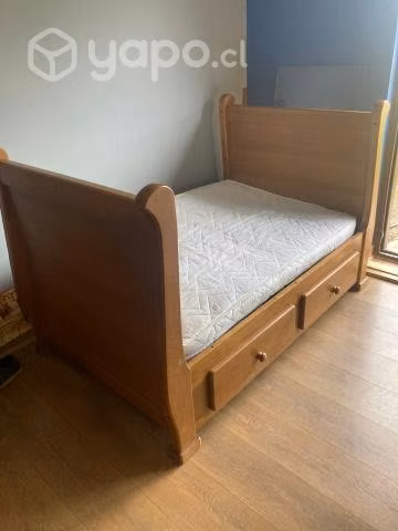 Cuna Raulí + Mueble Mudador - Imagen 3