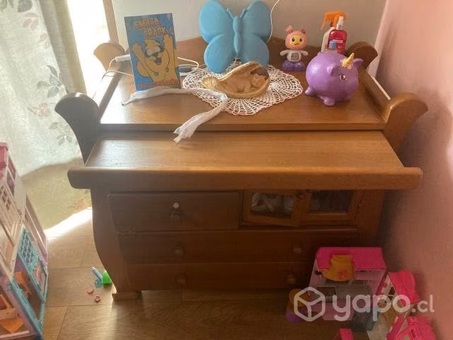 Cuna Raulí + Mueble Mudador - Imagen 4