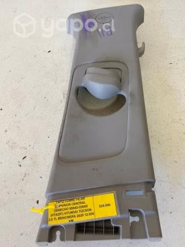 Tapiz cubre pilar central sup der (HTA297) Tucson