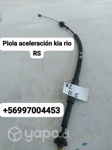 Piola de aceleración Kia Rio desarmaduría