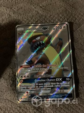 Carta Pokemon Gumshoos GX FULLART 145/149