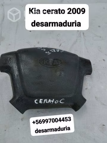 Tapa volante Kia cerato año 2009