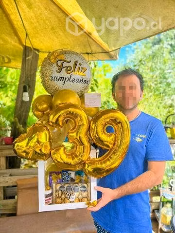 Arreglo sorpresa de cumpleaños