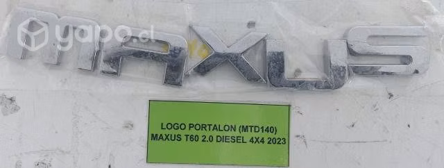 Logo Portalon (MTD140) Maxus T60 2.0 Diesel 2023