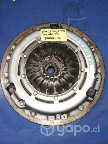 Volante disco y prensa mahindra 2.2