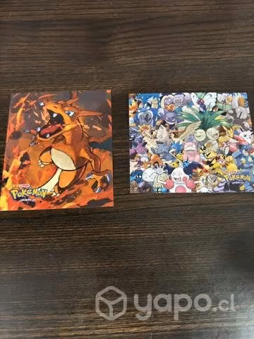 Mini Álbum Pokémon + Todas Sus Láminas A Pegar