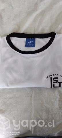 Polera deportiva liceo san jose