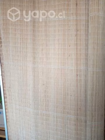 5 Cortinas Totora fina
