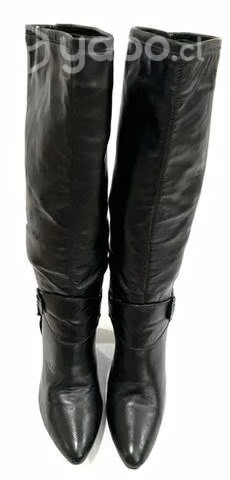Bota 100% Sintética Marca Minelli N°37 Negro - Imagen 2