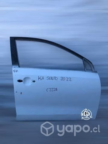 Puerta delantera rh kia soluto 2020-2022