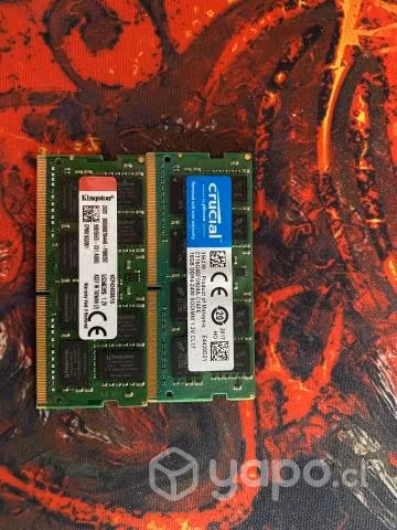 RAM 16 x 2 GB 32GB Kingston y Crucial - Imagen 3