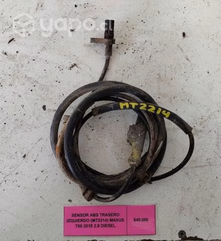 Sensor ABS Trasero Izq (MT2214) Maxus T60 2018