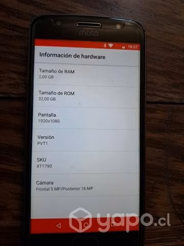 Celular Moto g5s