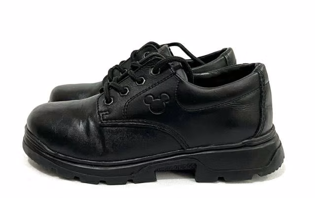 Zapato Escolar Marca Mickey Mause de Cuero N*30