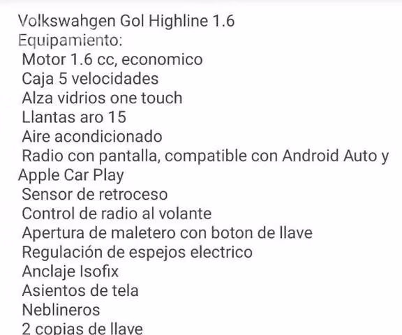 Vw gol año 2022 unico dueño - Imagen 16