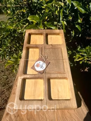 Tablas de picar y coctel