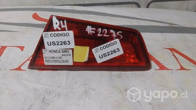 Us2262 foco portalon derecho honda wrv 2018 #2275