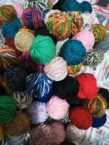 Lana ( lotes de ovillos de lana)