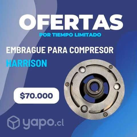 Embrague para compresor Harrison