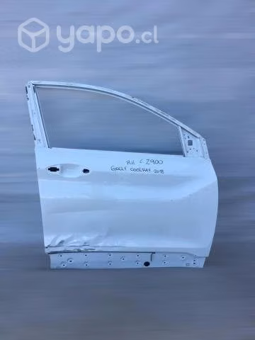 Puerta delantera rh geely coolray 2018