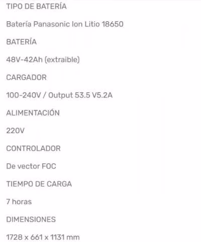 Moto Eléctrica nueva sin uso
