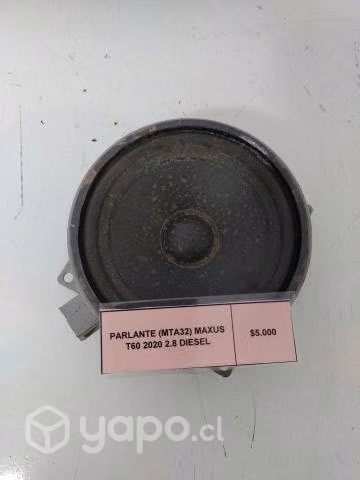 Parlante (MTA342) Maxus T60 2020 2.8 Diesel