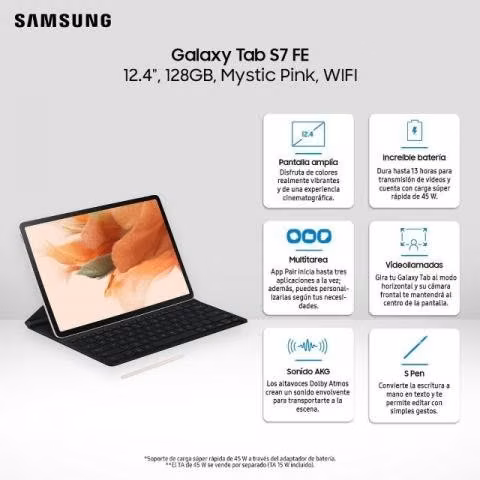 Tablet Samsung SM-T733 Galaxy TAB S7 FE Octa Core