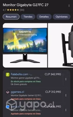 Monitor gigabyte G27FC-SA