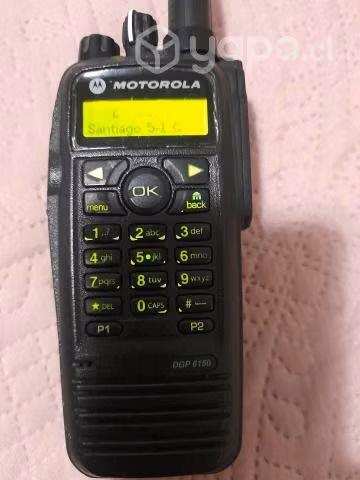 Radio Motorola DGP-6150 más adicionales.