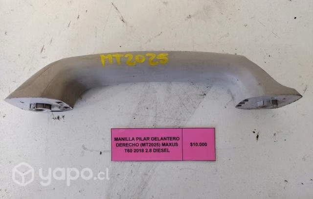 Manilla Pilar Del Der (MT2025) Maxus T60 2018 2.8