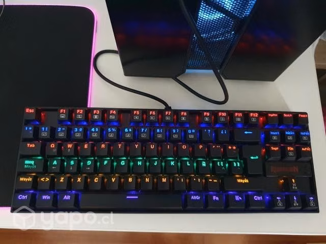 Teclado mecánico Redragon K552 Kumara