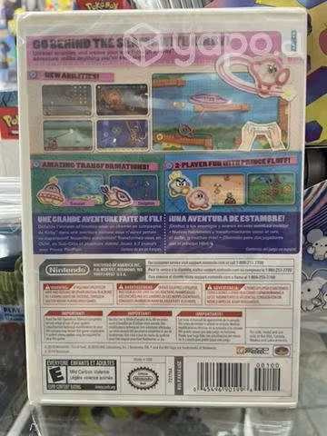 Nintendo Wii Kirby (nuevo sellado)