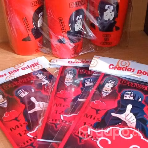 Vasos personalizado y libro de colorear