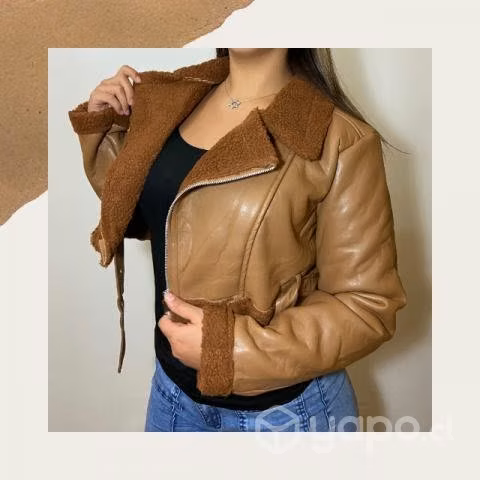 Chaquetas aviadoras ecocuero